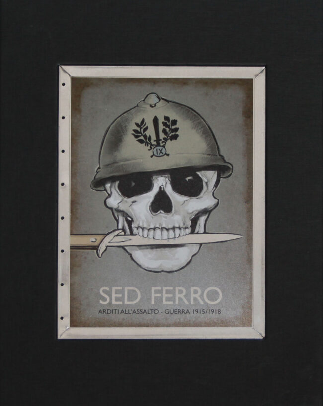 SED FERRO Arditi all'assalto - Guerra 1915/1918 • Cofanetto "Lusso" da collezione